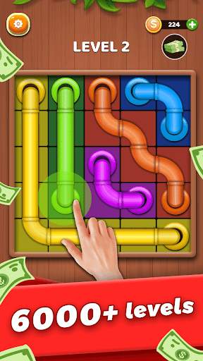 Pipe Typcoon - Pipe Art & Line Connect & Flow Game screenshot 1