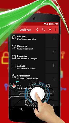 Admin de descargas y archivos, navegador - eFiles screenshot 4