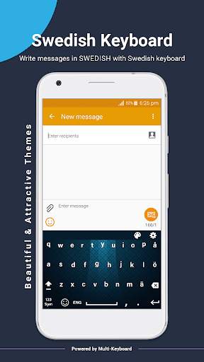 Swedish Keyboard 2020: Swedish Themes screenshot 4