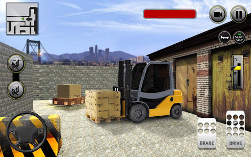 Forklift Adventure Maze Run 2019: 3D Maze Games screenshot 4