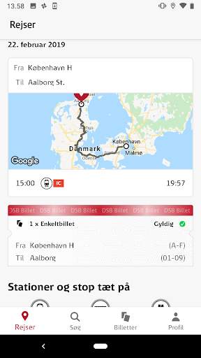 DSB App screenshot 3