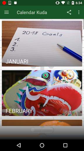 Calendar 2020 "Malaysia" скриншот 3