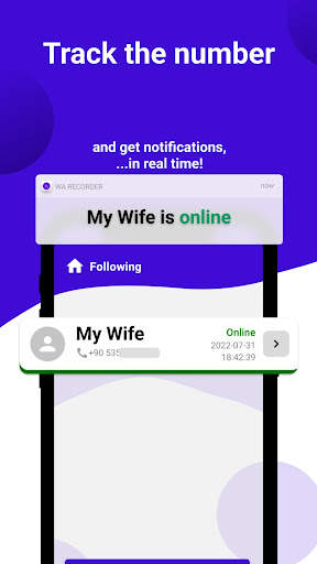 Wa Recorder: Online Tracker screenshot 1