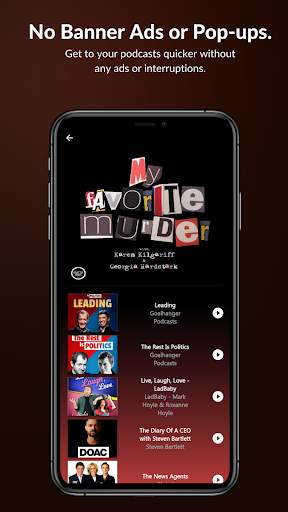 Overhaul FM: Podcast Player screenshot 3