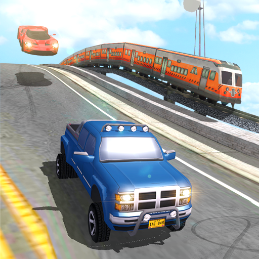 Train Vs Car Racing 2 Player أيقونة