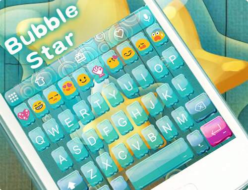 Bubble Star Emoji Keyboard screenshot 5