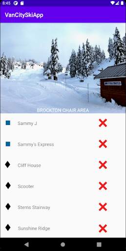 VanCitySkiApp screenshot 3