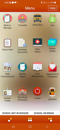 Gomobile School App screenshot 2