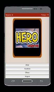 Guess ML Hero Legends Quiz screenshot 2