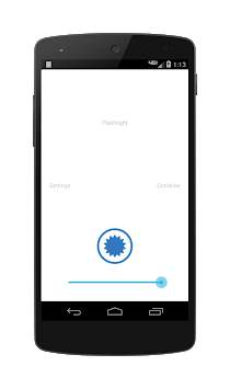 Swipelight Flashlight screenshot 3