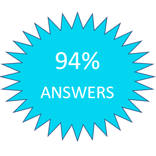 Answers for 94% icon