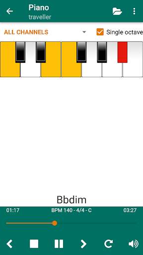 MIDI File Player скриншот 3
