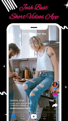 Josh status short video and Funny video App Guide screenshot 1