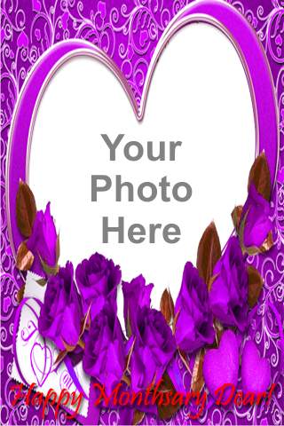 Happy Monthsary Photo Frame 1 تصوير الشاشة