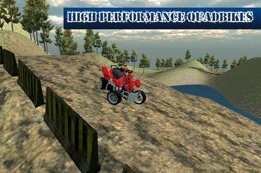 ATV Bukit Mengemudi Adiktif Simulator permainan screenshot 7