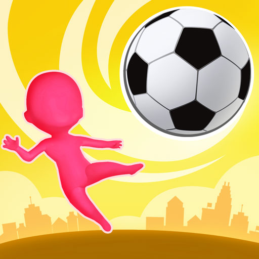 Football flying over shoot 2020 icon