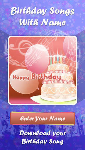 Birthday Song With Name, Birthday Wishes Maker screenshot 2