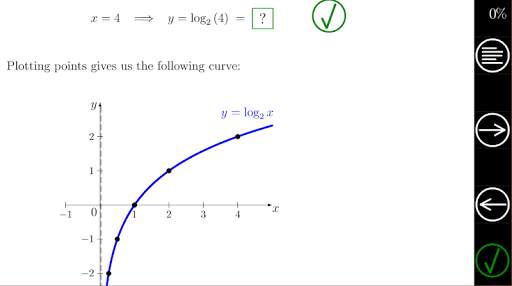 Algebra Tutorial 13: Logarithms II скриншот 4