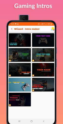 Wizard - Intro maker and text animator with music screenshot 8