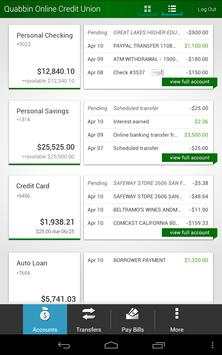 Quabbin Online Credit Union screenshot 6