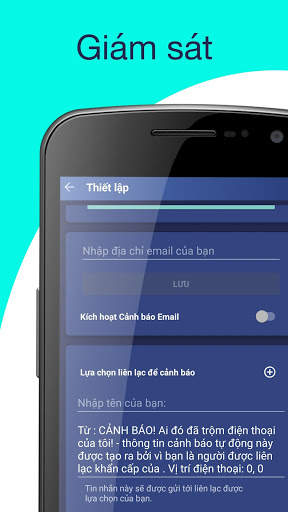 Báo chống trộm trên điện thoại - Bảo mật miễn phí screenshot 1