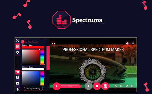 Spectruma - Audio Visualizer Maker screenshot 3