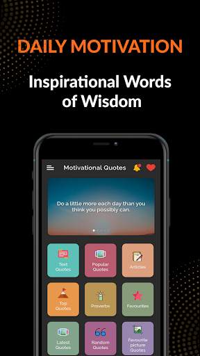 Motivation - Daily Quotes app screenshot 1