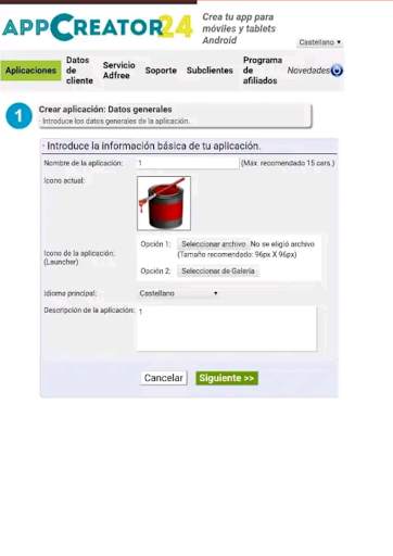 AppCreator24 screenshot 1