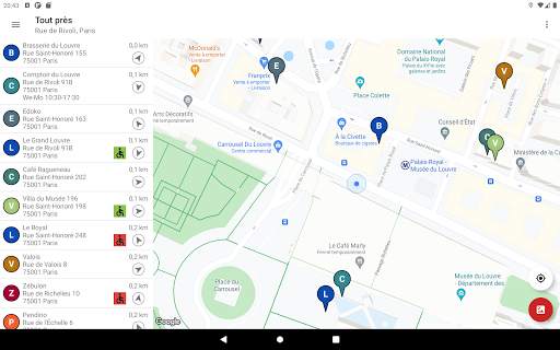 Localisateur de restaurant screenshot 6