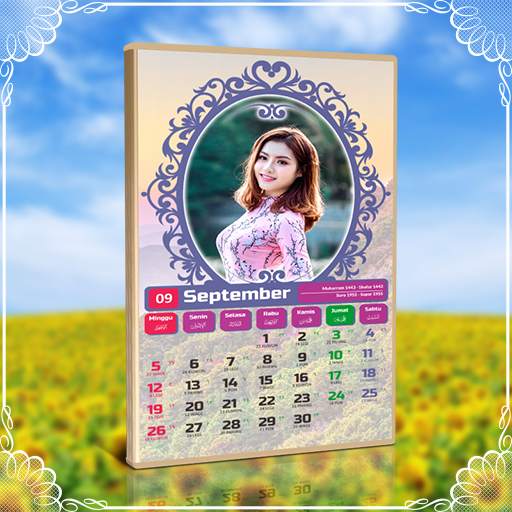Bingkai Foto Kalender 2021 Editor screenshot 2