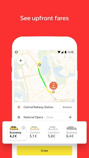 Yango ride: get a bolt of energy to ride lite taxi screenshot 2