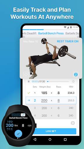 Workout Plan & Gym Log Tracker screenshot 2