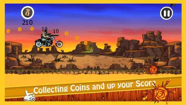 Biker Ninja:Quick Gun Escape screenshot 1