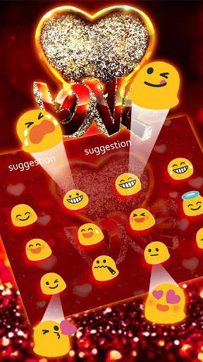 Love Heart Keyboard screenshot 3