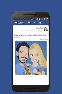 Super Social for Facebook screenshot 1