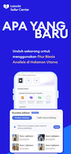 Lazada Seller Center screenshot 1