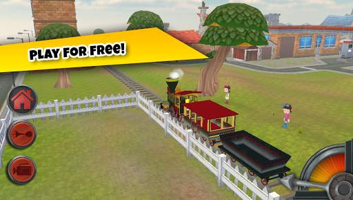 3D Train Game For Kids - Free Vehicle Driving Game स्क्रीनशॉट 4