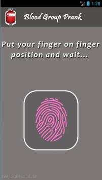 Blood Group Detector Prank screenshot 1
