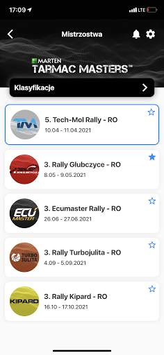 Rally Control App screenshot 2
