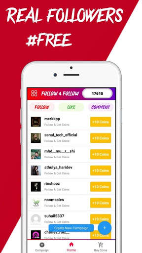 HQFollow Likes and Followers on instagram screenshot 2