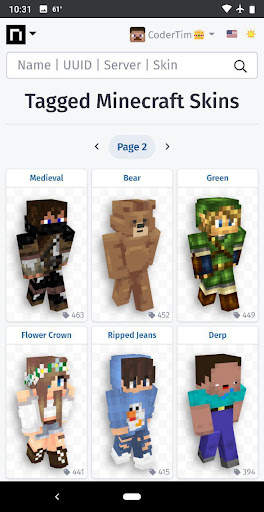 NameMC: The Best Minecraft Skins screenshot 4