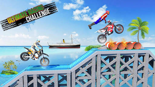 Crazy Bike Stunt Racing - Offline Motorcycle Games screenshot 4