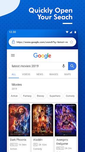 Web Browser, Browser for Android screenshot 3