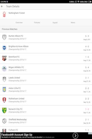 Soccer - Football Live Scores screenshot 7