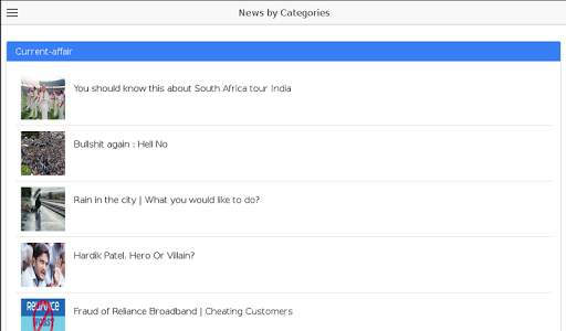NG Blog App screenshot 4