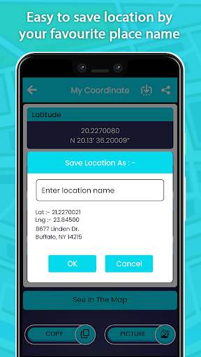 My GPS Coordinates location screenshot 2