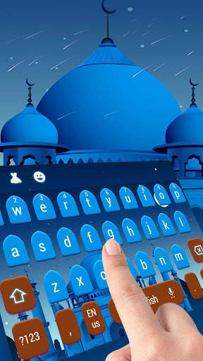 Blue castle keyboard स्क्रीनशॉट 2