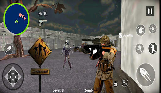 Zombie Fighter : FPS zombie Shooter 3D screenshot 2