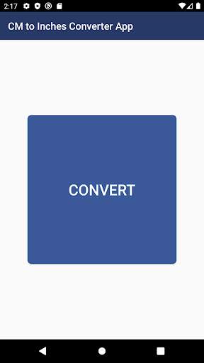 CM to Inches Converter App screenshot 1