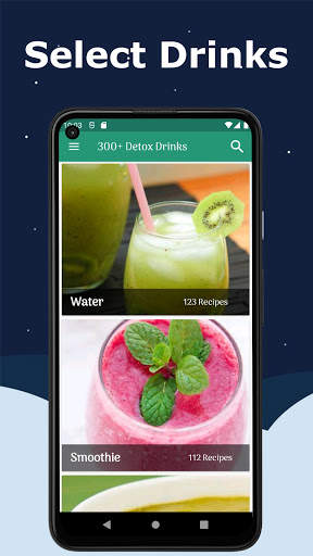 300  Easy & Healthy Detox Cleansing Drinks 1 تصوير الشاشة